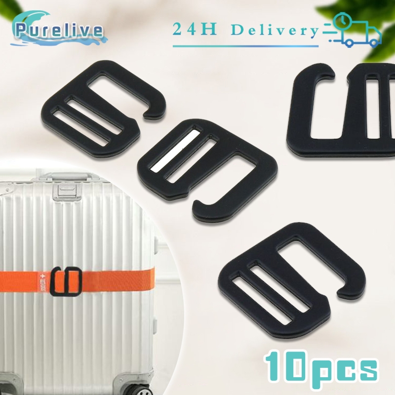 10pcs G Hook Ring Buckle Pengait Cantolan Tas Kait G Besi 25mm