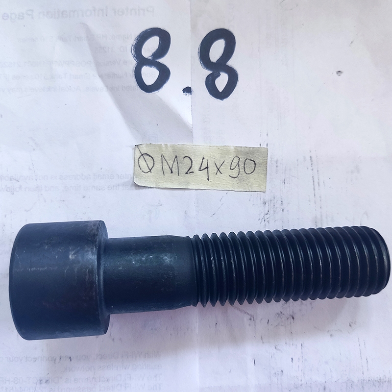 BAUT L BAJA 8.8 M24x90/ Mur Baut M24/ Ring Pir M24/ Ring Plat M24