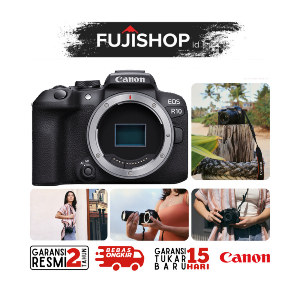 Canon EOS R10 Body Only / Camera Canon EOS R 10 GARANSI RESMI