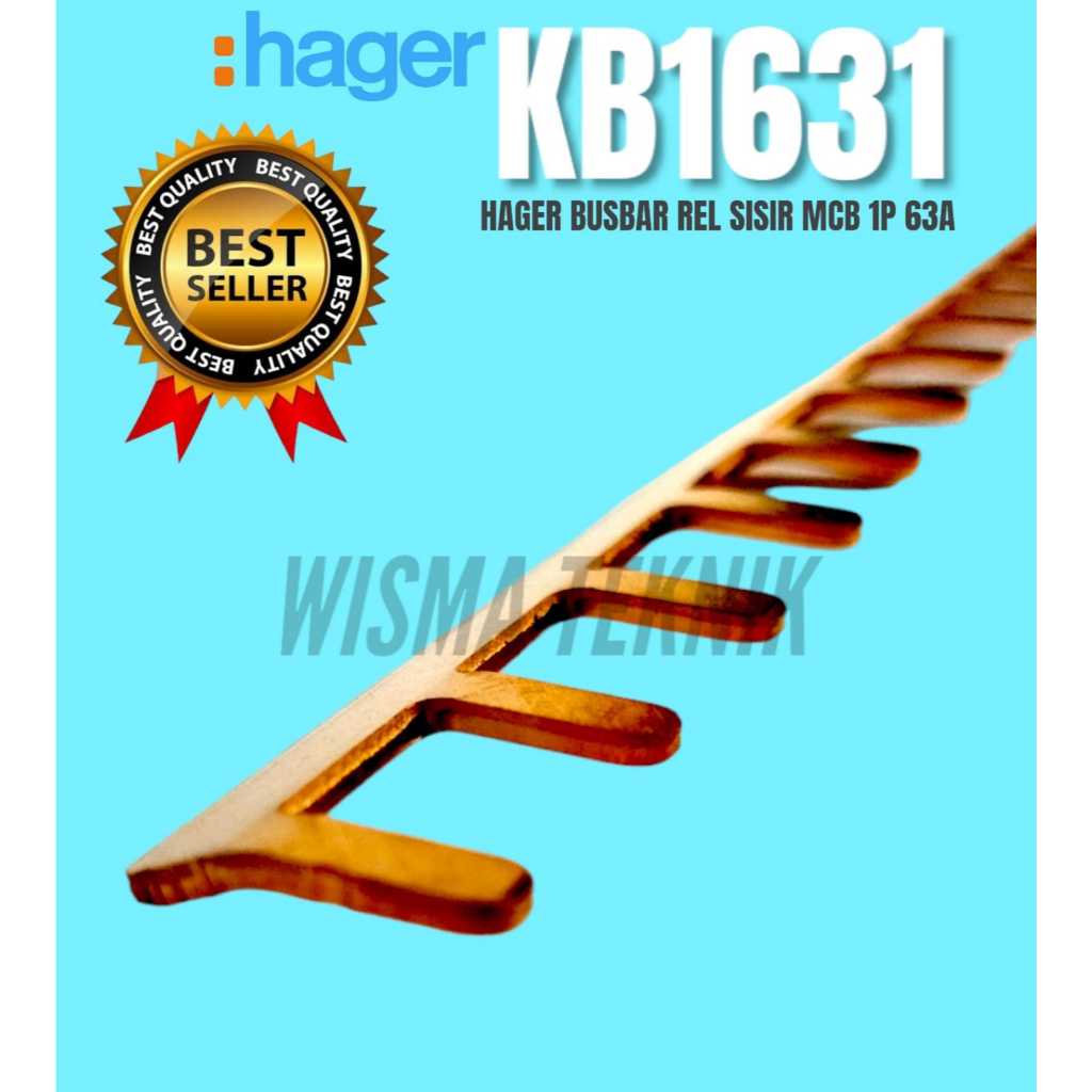 Rel Sisir / MCB Busbar / Busbar Sisir / Jumperan Mcb 1P HAGER KB163l