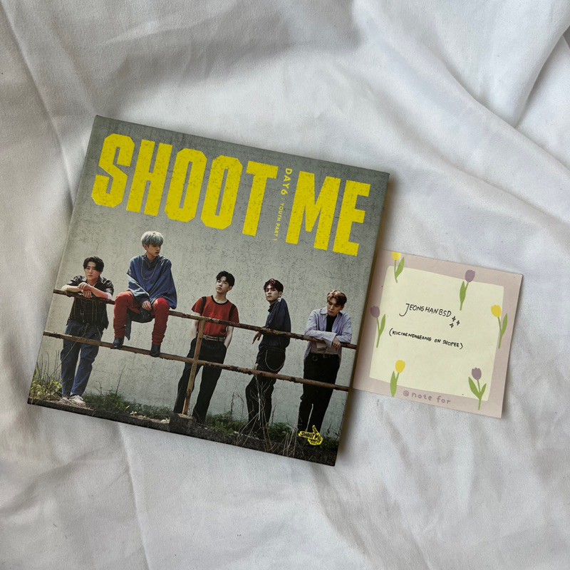 day6 shoot me trigger ver album unsealed dowoon pc youngk full set