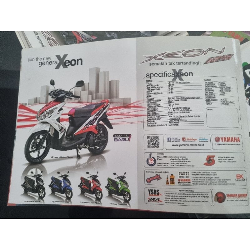 Brosur Yamaha Xeon 125