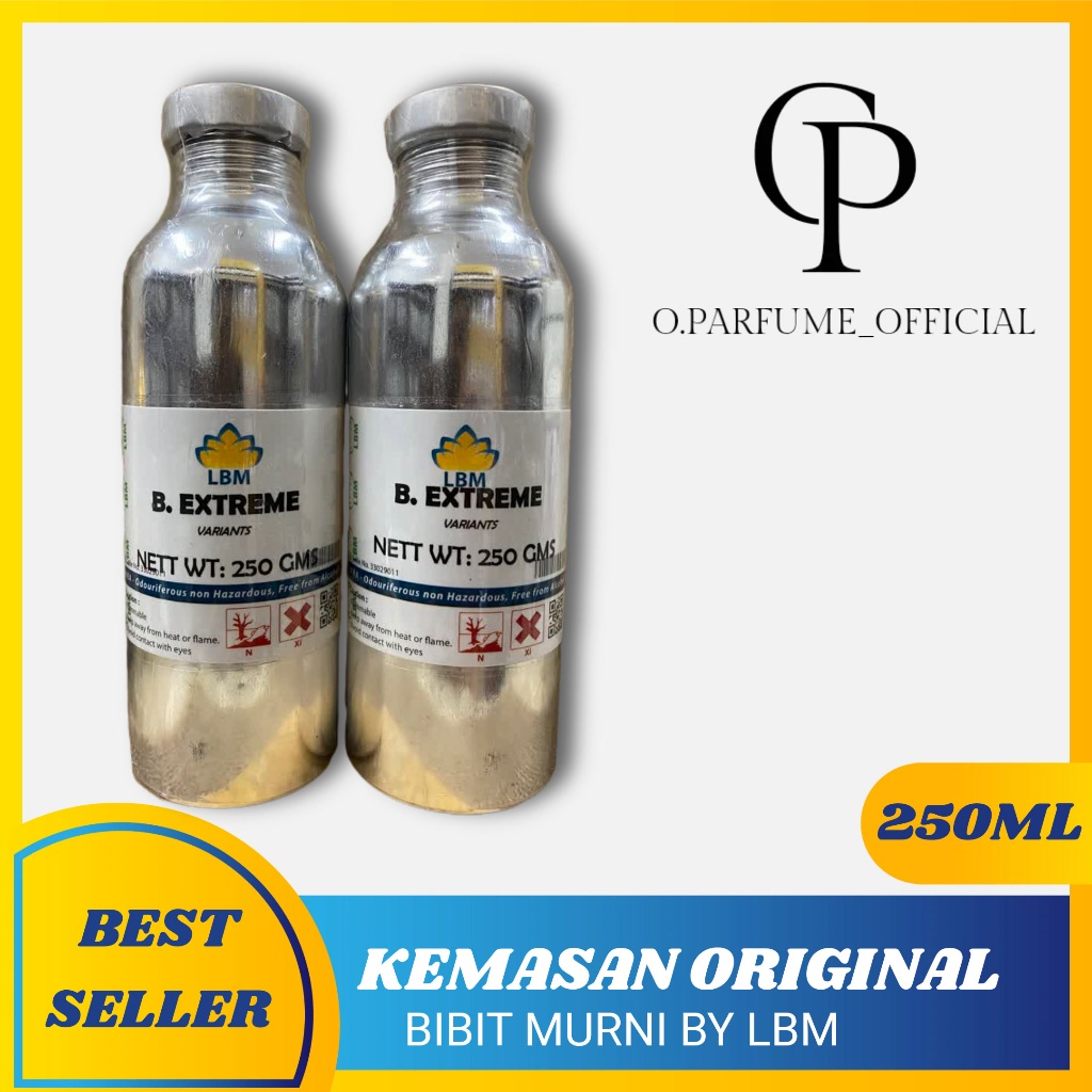 BULGARI EXTREME 250 ML SEGEL LBM FRAGRANCE - Perfume Murni Tanpa Campuran - Bibit Parfum Bulgari EXT