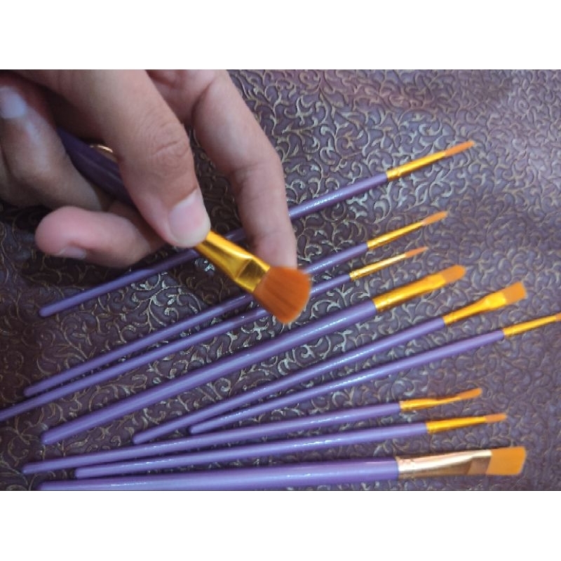 

KUAS NILON ISI 10PCS