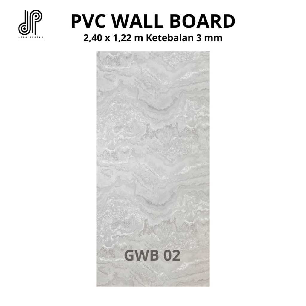 PVC Wall Board Motif Marmer GWB 02