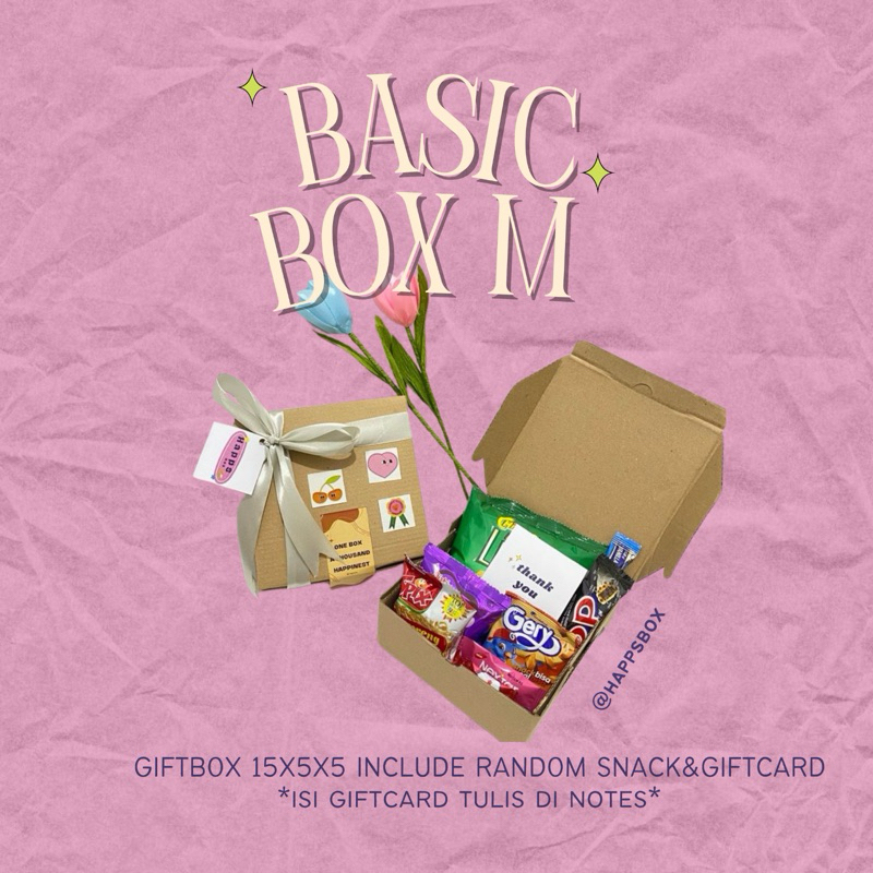 

BASIC BOX MEDIUM | HADIAH ULANG TAHUN/GRADUATION