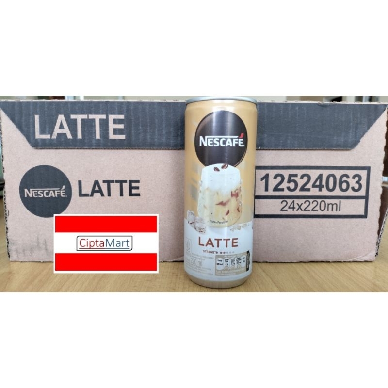 

Nescafe Kaleng Latte 24 X 220ml