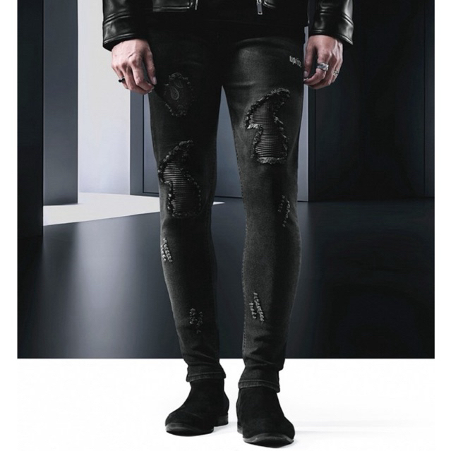 (NEW) Uprise Black Cobra Leather Original