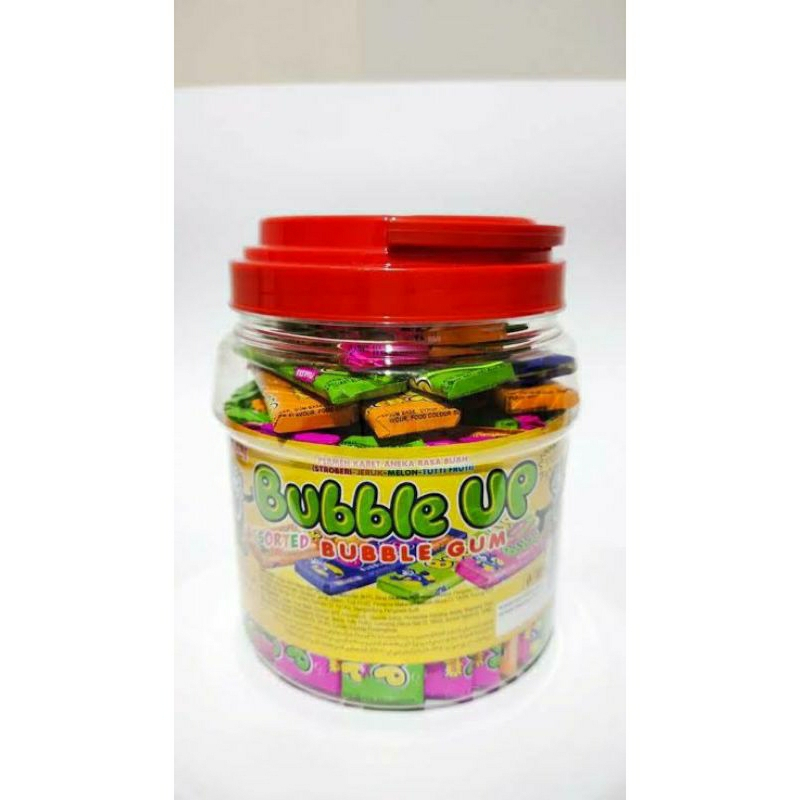 

PERMEN KARET BUBBLE UP ASSORTED 320gr (80pc)