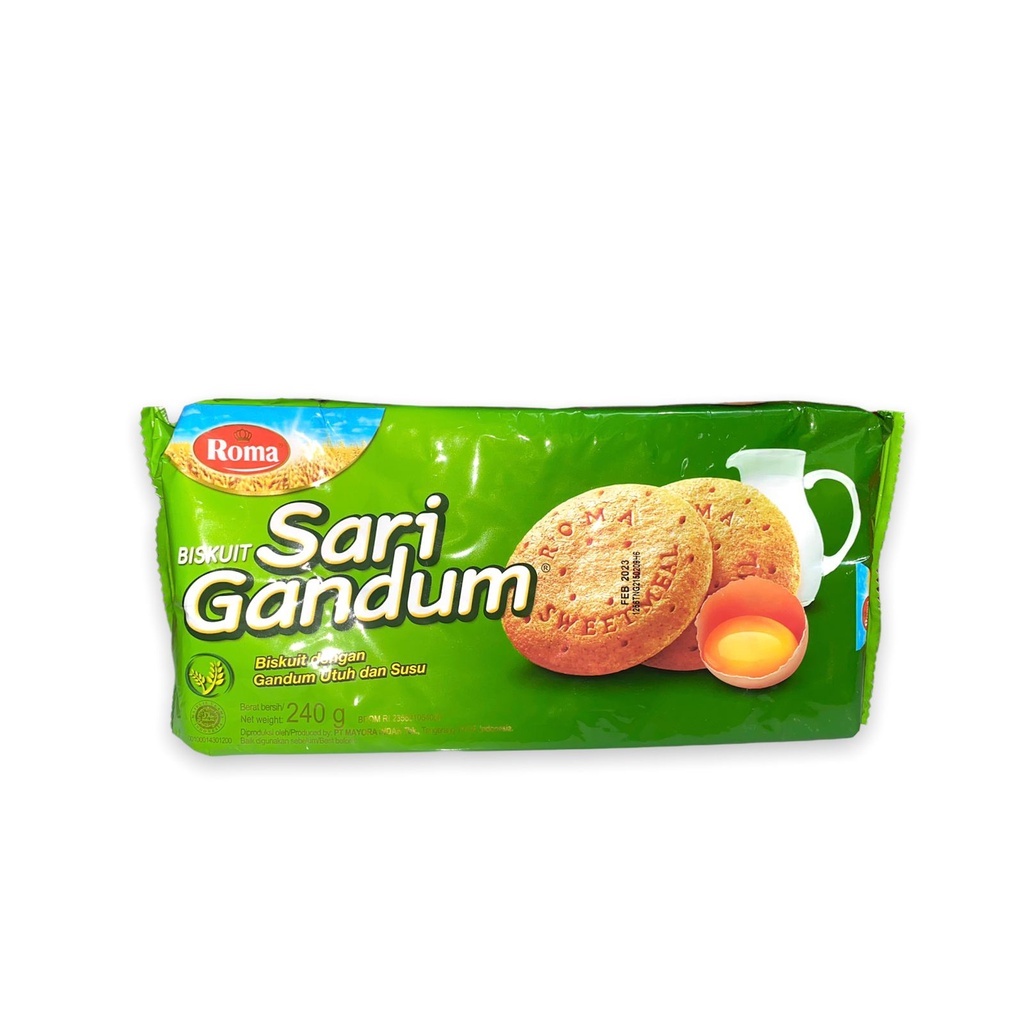 

SG49 ROMA SARI GANDUM - Biskuit Susu Family Pack SG
