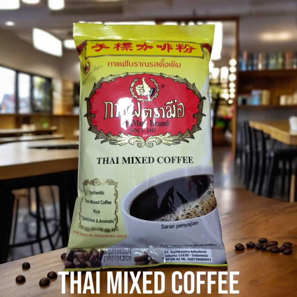 

Thai Mixed Coffee / Kopi Hitam Thailand Kemasan 1 kg