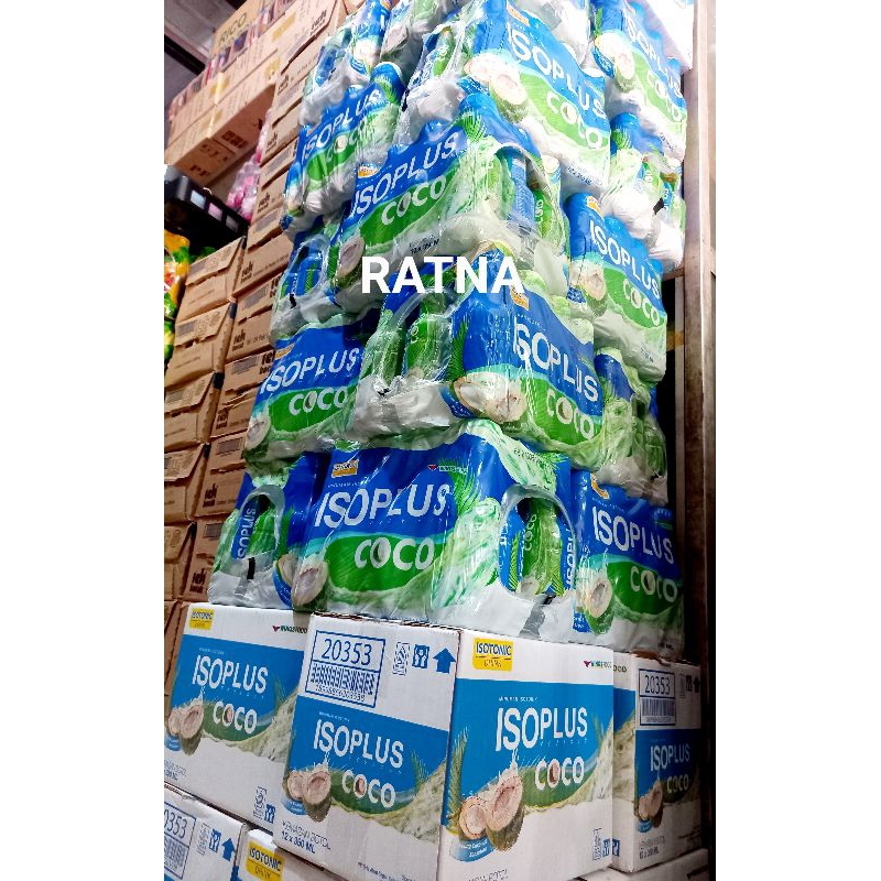 

ISOPLUS COCO/ ISO PLUS 350ml Minuman Isotonik (1 Bal isi 12 Botol)