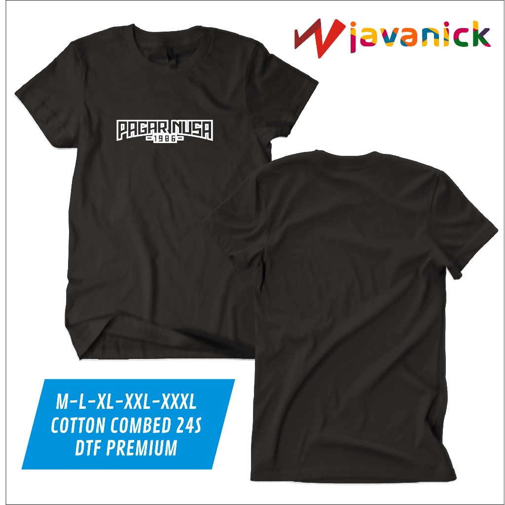 Kaos Pagar Nusa PN Simpel terbaru kaos Katun Combed 24s