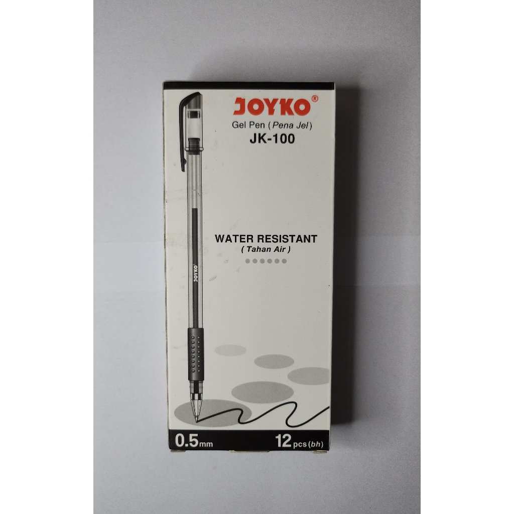 

Joyko Gel Pen JK-100 / Pulpen Gel Joyko JK-100 Water Resistant