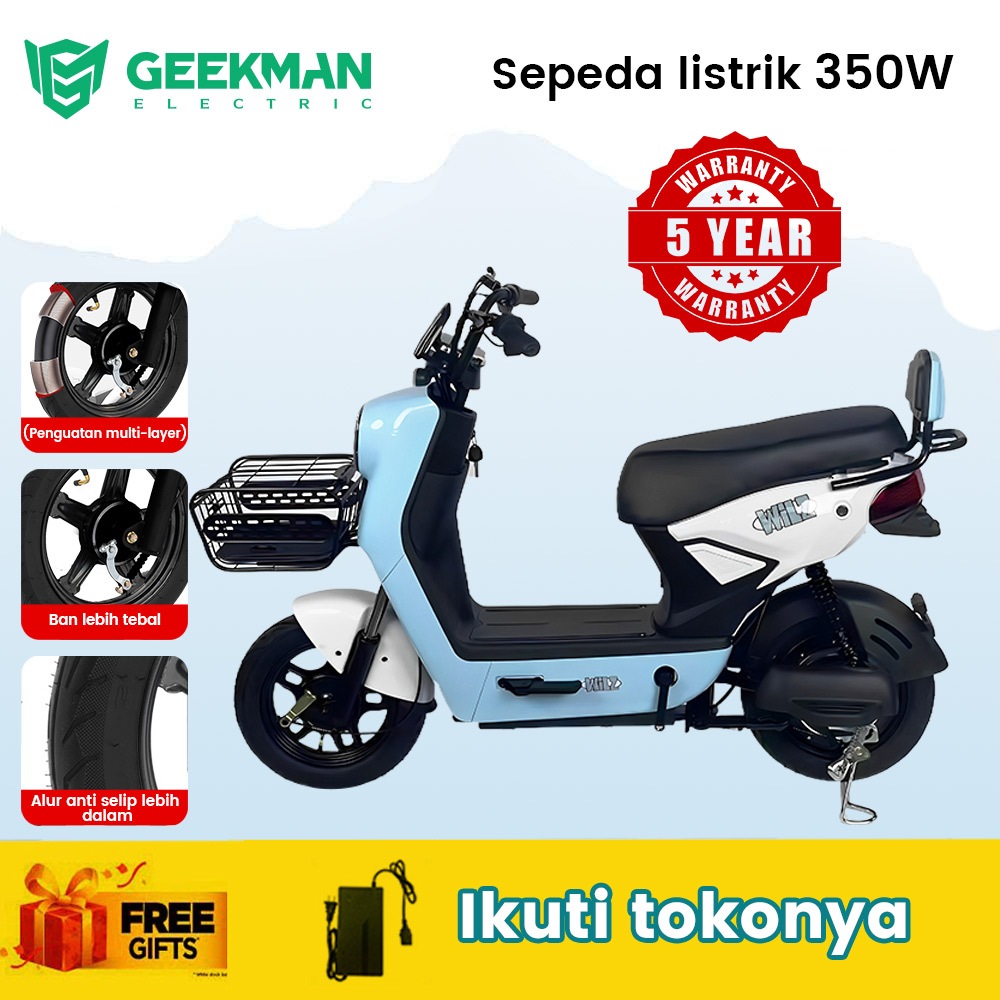 GEEKMAN Sepeda Listrik Murah