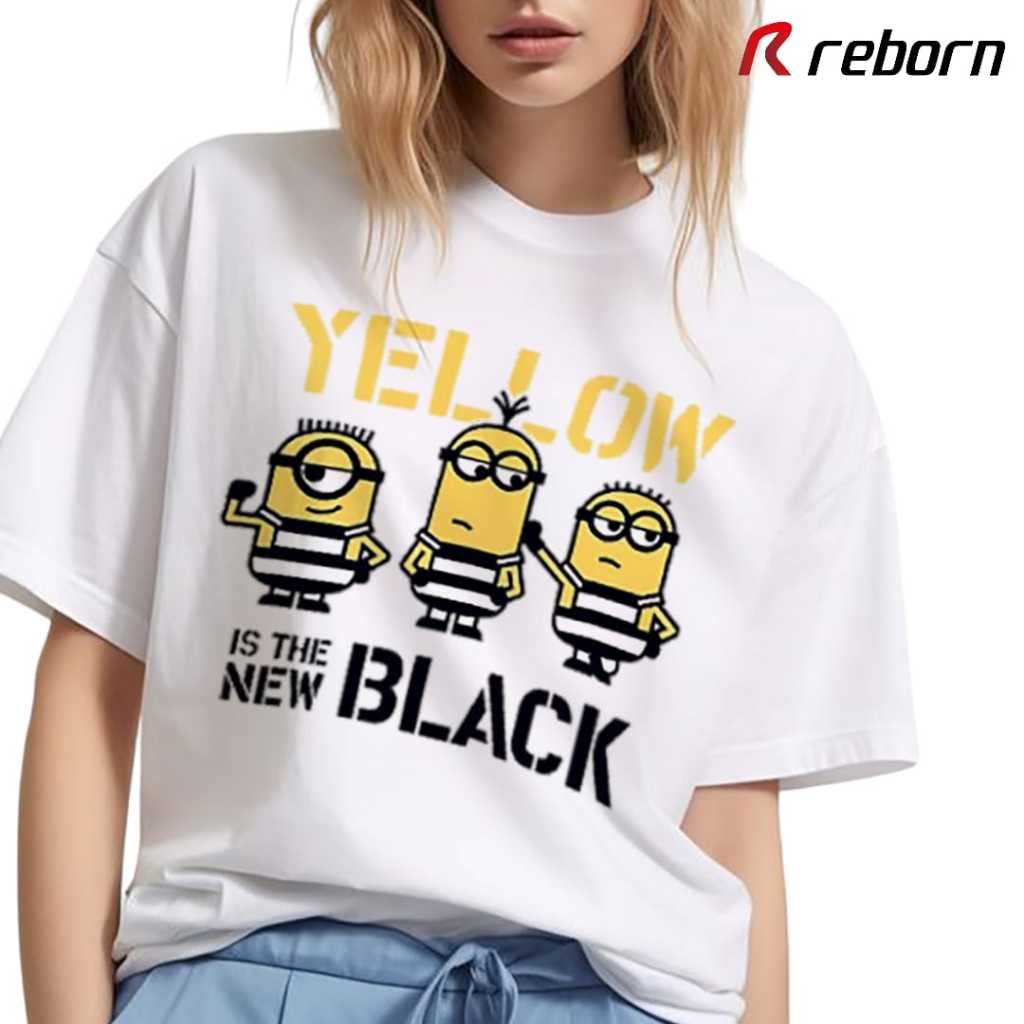 Minion New KAOS PREMIUM WANITA DEWASA / REMAJA READY S-XL BAHAN TEBAL EMPUK ADEM KATUN 30S