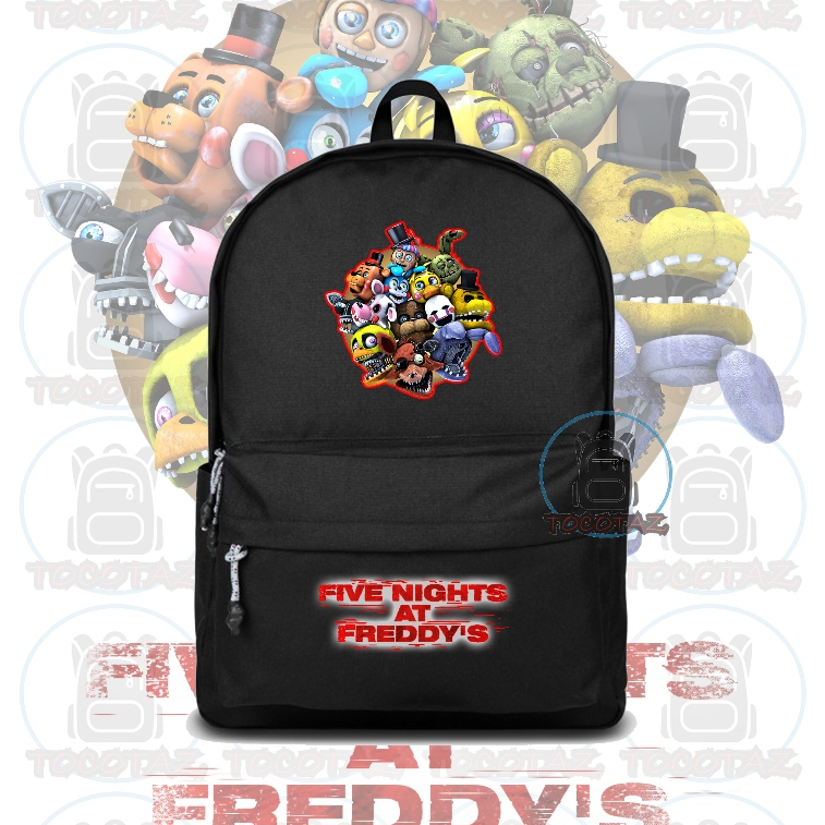 Tocotaz Tas Ransel Sekolah Casual TK SD SMP Five Nights at Freddy's FNAF Terbaru