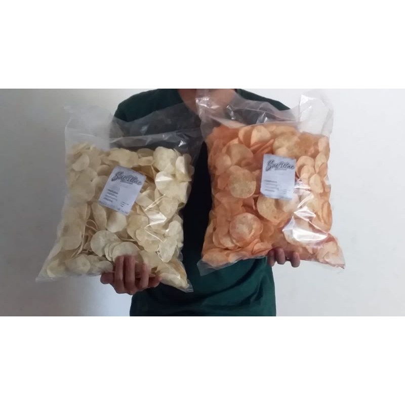 

kripik ghote/ talas empuk gurih nagih kemasan 1kg