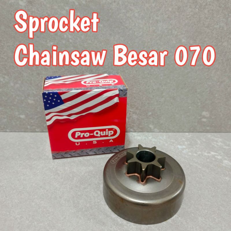 Rumah Kampas Kopling Senso 070 Merk PRO-QUIP ORIGINAL / Sprocket Chainsaw 070