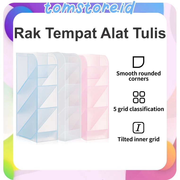 

DISKON SPESIAL TOMSTOREID R58 Holder Rak Tempat Alat Tulis Murah COD