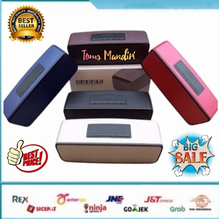 PROMO BESAR Portable Speaker Bluetooh Music Box S225 Spiker Aktif