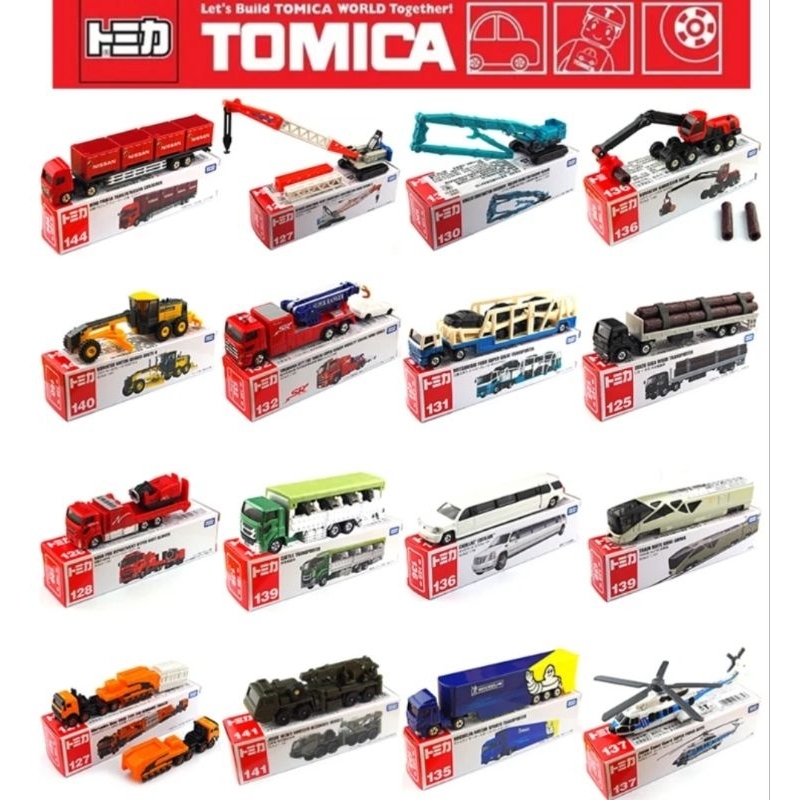 Tomica Long TAKARA TOMY Mobil Truck Kontainer