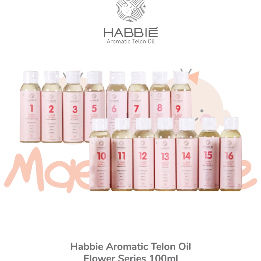 

Mega Habbie Aromatic Telon Oil Flower Series Minyak Telon Bayi Aroma Bunga 1ml