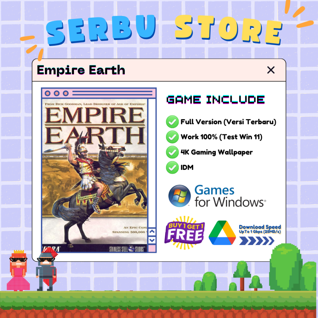 Empire Earth Gold Edition - Game PC Premium