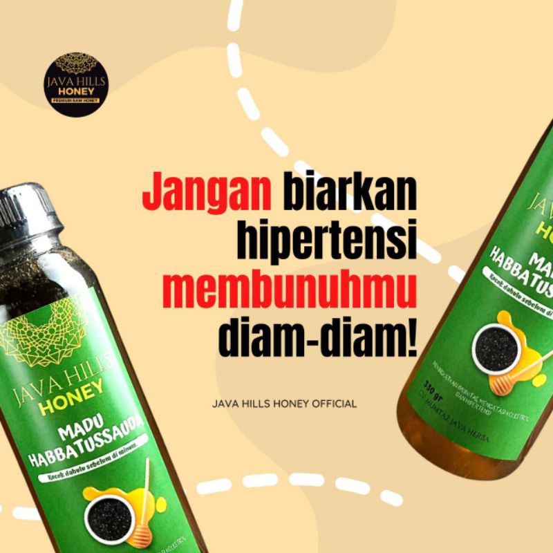 

Madu Habbatussauda Java Hills Honey Madu Untuk Kolesterol Hipertensi