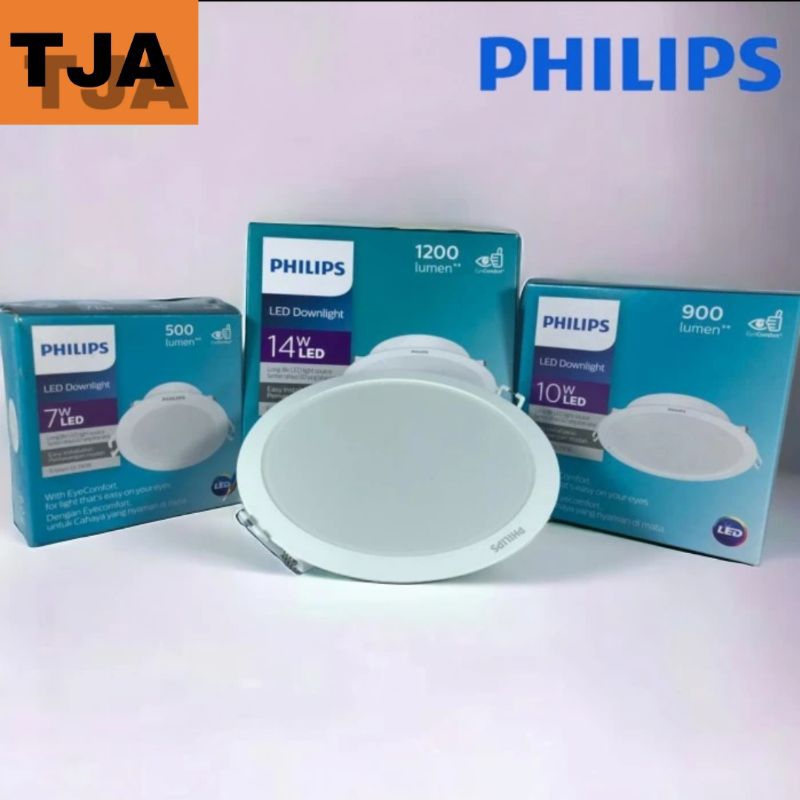 LAMPU DOWNLIGHT ERIDANI PHILIPS DL190B 7WATT, 10WATT, 14WATT,23WATT PUTIH