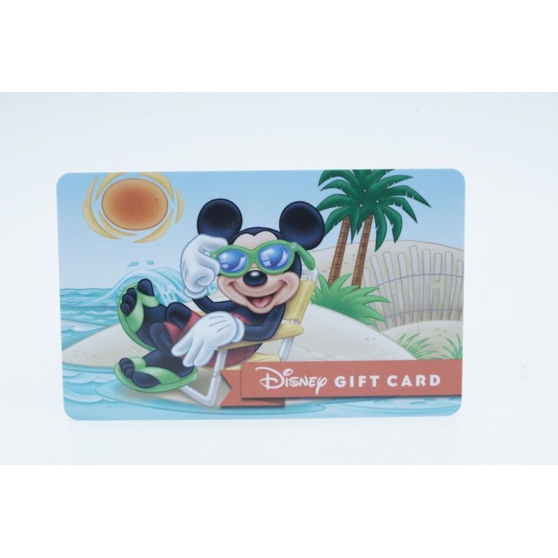 Summer Mickey Mouse Disneyland Disney Gift Card Collection Kartu Koleksi