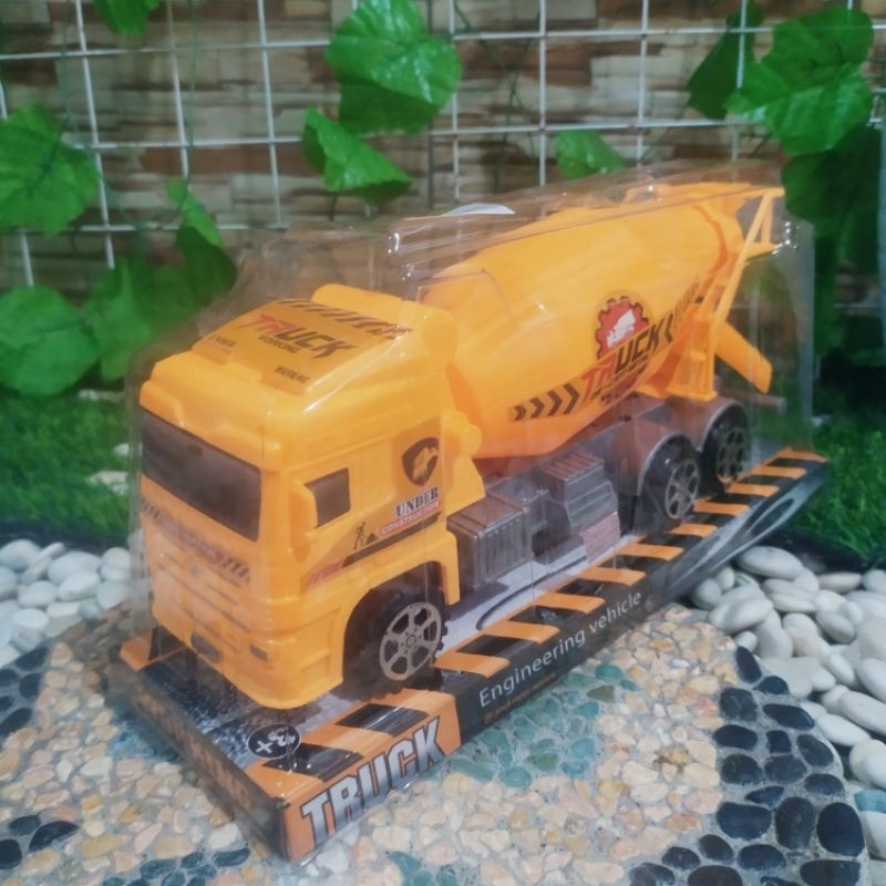 Mainan Edukasi Mobil Truk Molen - Miniatur mobil molen anak laki laki