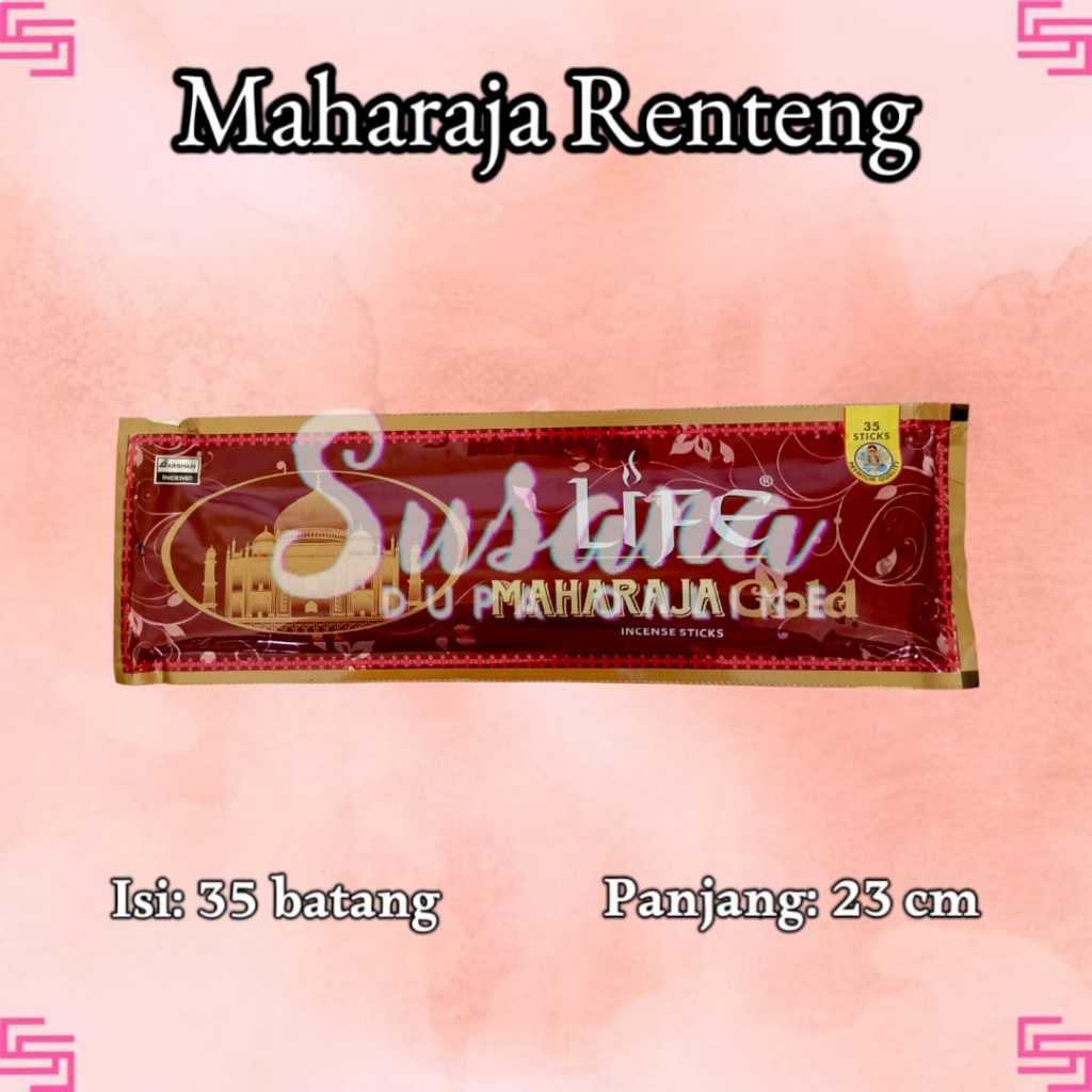 Dupa Renteng Maharaja Life India Isi 35 Batang