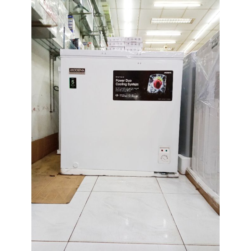 CHEST FREEZER MODENA MD 0210 MLWH ( 200 LITER )
