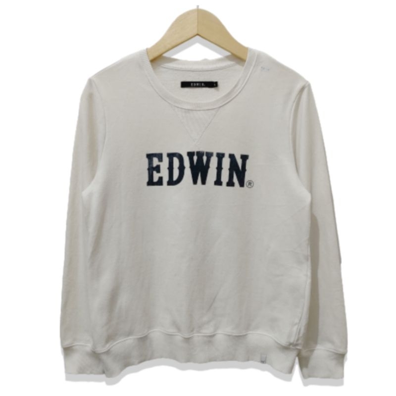 Sweater Henus Edwin Putih Original