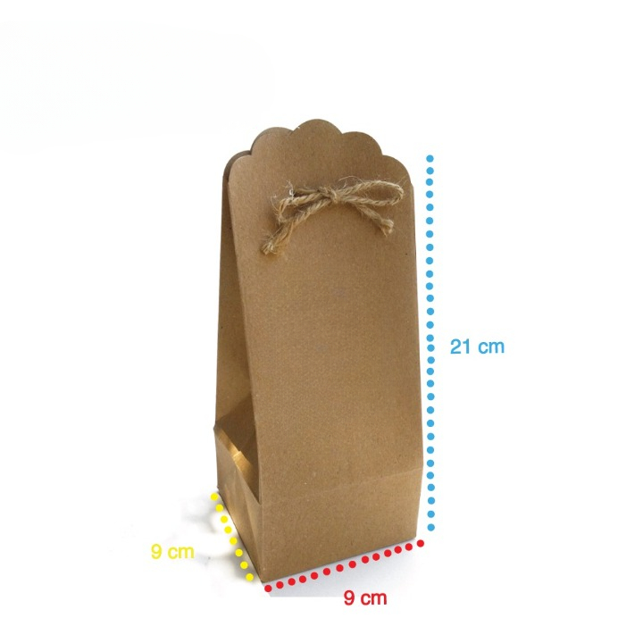 

(10pcs) Paperbag Gelas Paperbag Mug Wedding Souvenir Paper bag Souvenir 9x9x21cm Gift box kado ulang tahun