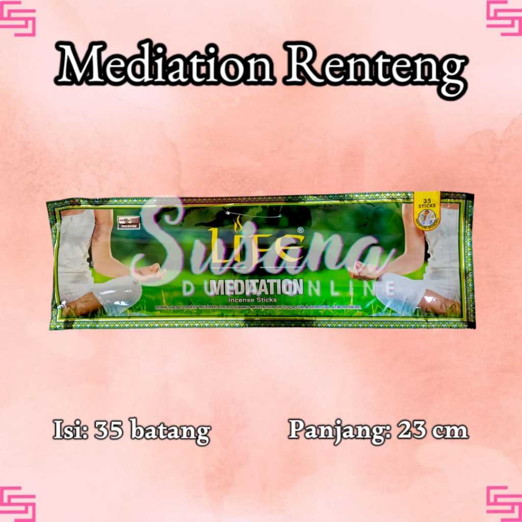 Dupa Renteng Meditation Life Maharaja India Isi 35 Batang