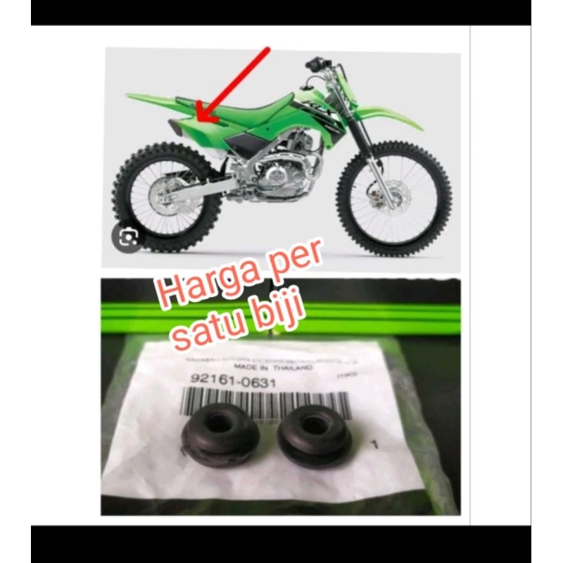 karet cover body belakang klx 140 KLX140 original