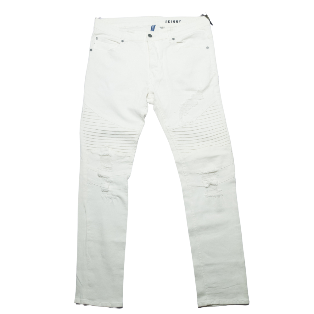 Pakaian Pria Celana Jeans Denim Bikers Biker HnM