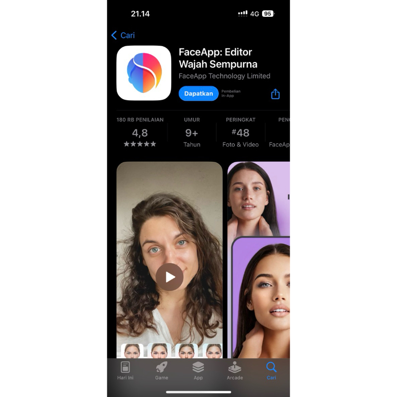 FACE APP PREMIUM | APLIKASI IOS | FACEAPP PRO | FACE APP PREMIUM