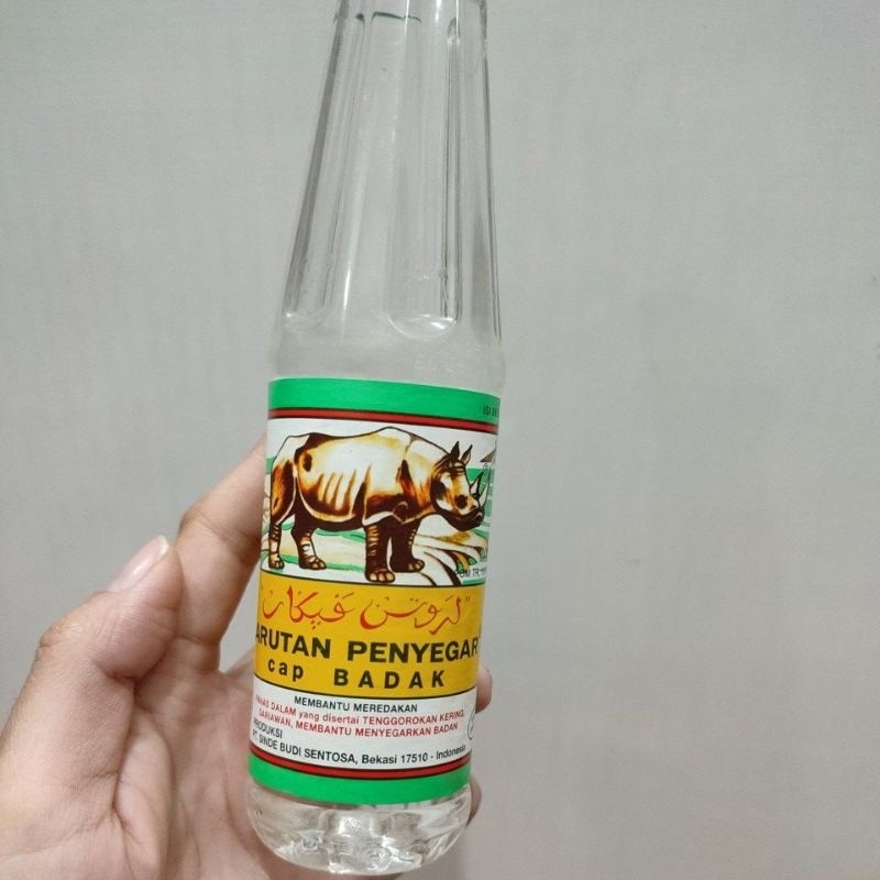 

Larutan Penyegar CAP BADAK 200ml dan 500ml panas dalam