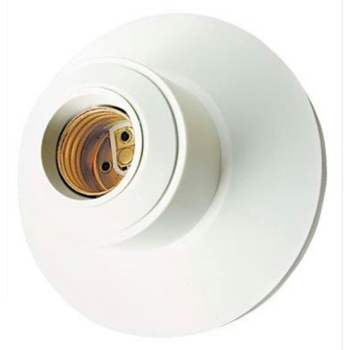 Fitting Plafon bulat besar Broco fiting socket lampu