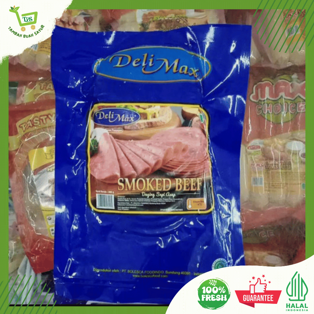 

DELIMAX SMOKE BEEF 200 GR | Tambah Buah Sayur