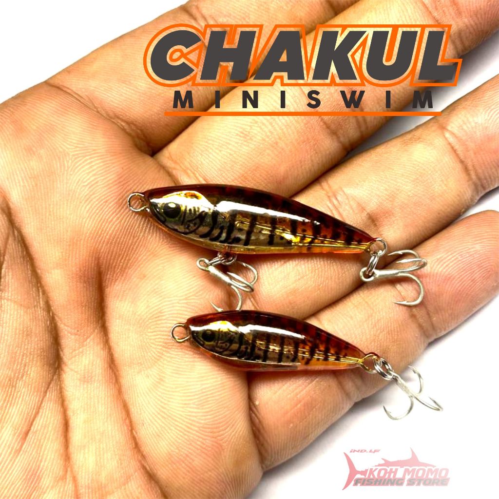 umpan casting hampala miniswim stikbait 3cm 4cm