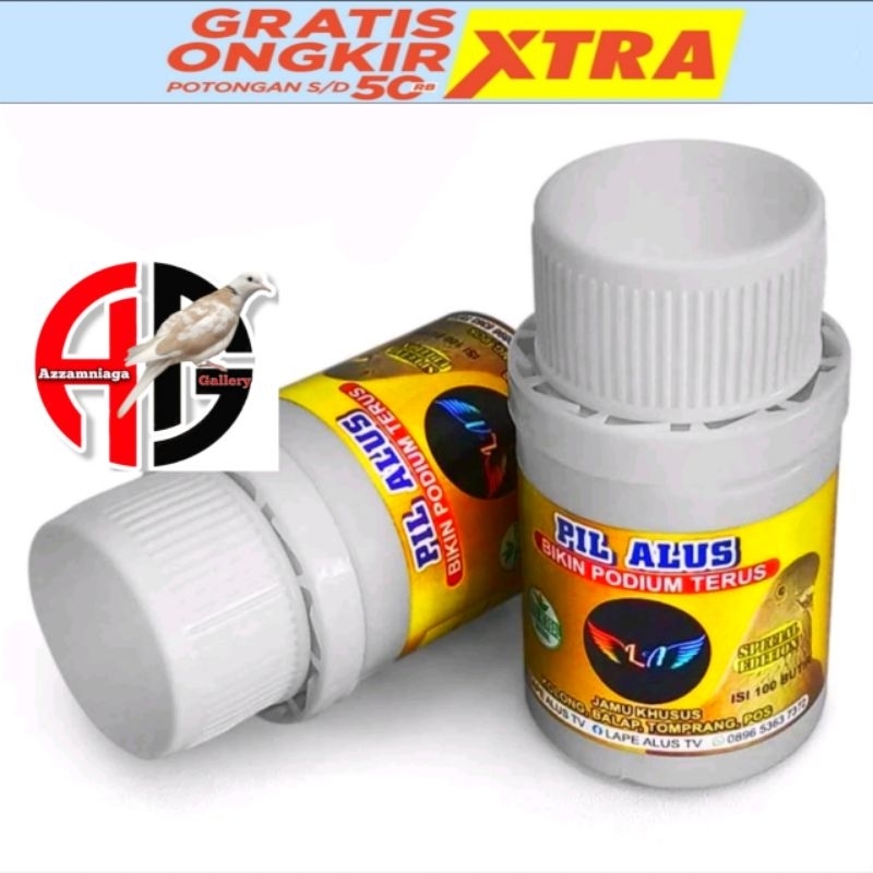 Gacor Jamu Merpati Kolong Pil Alus 100 Butir Jamu Pil Alus Merpati Tinggi Merpati Kolongan New