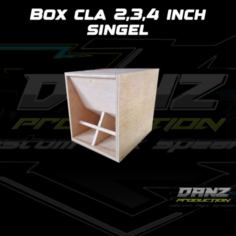 Box cla 2,3,4 inch mentahan box speaker