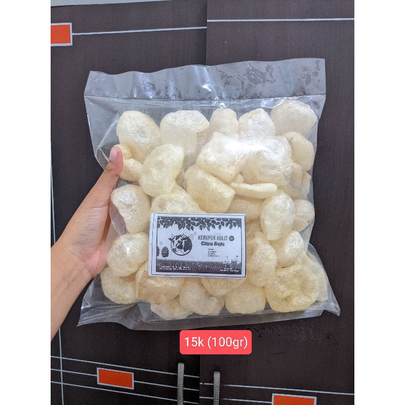 

KERUPUK KULIT DOROKDOK SAPI ASLI BANDUNG ORIGINAL 100 gram