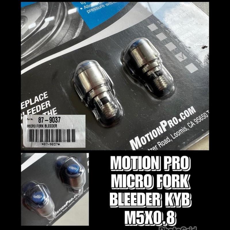 FORK BLEEDER KYB M5X0.8 MOTION PRO MICRO