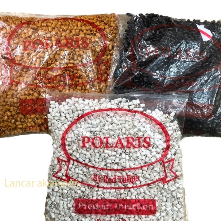 KODE A99R Stopper Tali Kur Lobi Lobi Bel  stoper ujung talikur plastik isi 36 pcs  bahan craft alat 