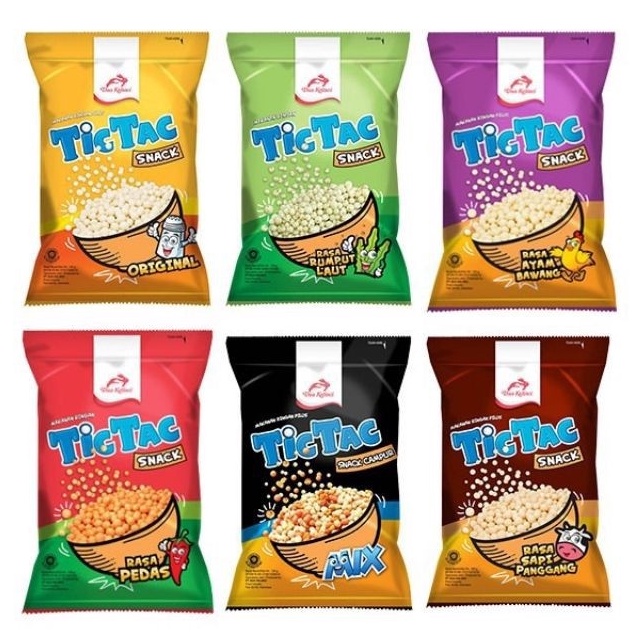 

DISKON DK Tic Tac Dua Kelinci aneka Rasa pedas mix ayam bawang rumput lau sapi pangggang original 8 gram cocok u bingkisan hajatan acara nikahan hampers parcel lebaran idul Fitri